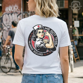 Camiseta Nós Conseguimos Essa Equipe de Enfermeiros Equipe 