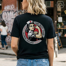 Camiseta Nós Conseguimos Essa Equipe de Enfermeiros Equipe 