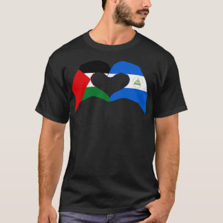 Camiseta Nós Coramos a Palestina, Nicarágua, Série Patriot 