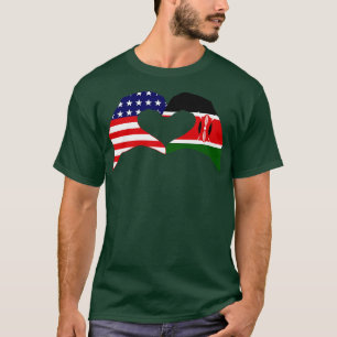 Camiseta Nós Coramos os EUA e o Patriota Multinacional Quên