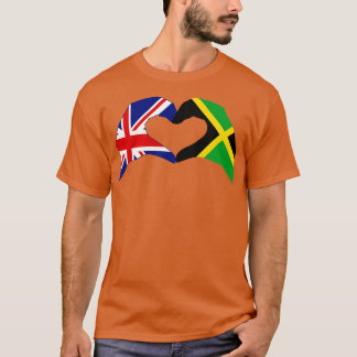 Camiseta Nós Coramos Reino Unido Jamaica Multinacional Flag