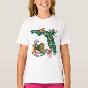Camiseta Nós Corremos Gráfico de Dia de Jogo do Futebol da