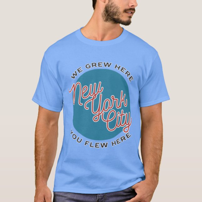 Camiseta Nós Crescemos Aqui (Frente)