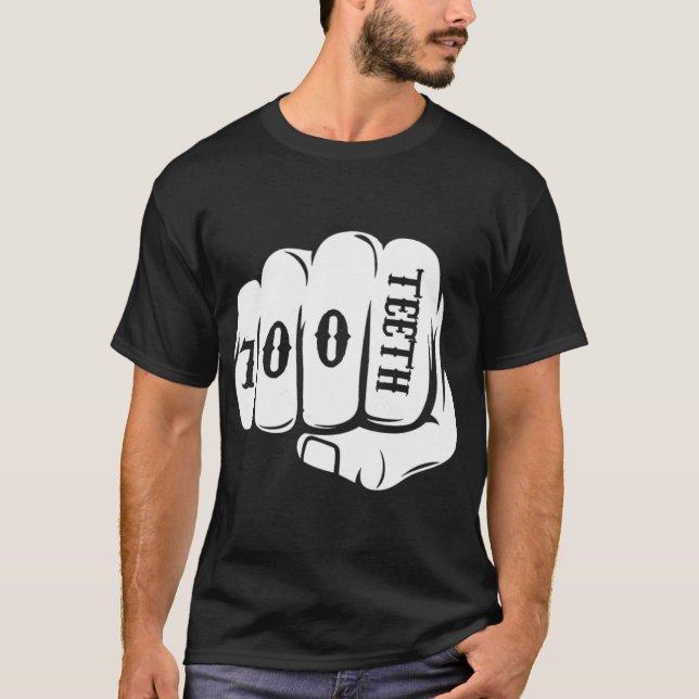 Camiseta Nós de lúcio - 700 Dentes (Frente)