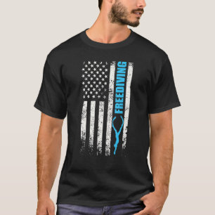 Camiseta Nos deixando de bandeira motif freediver água merg