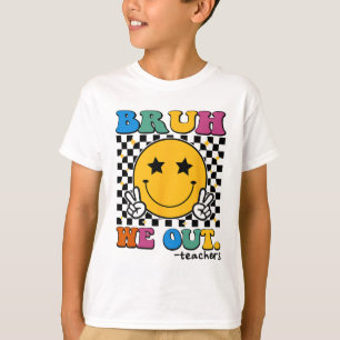 Camiseta Nós Descobrimos Professores No Dia Passado Da Esco