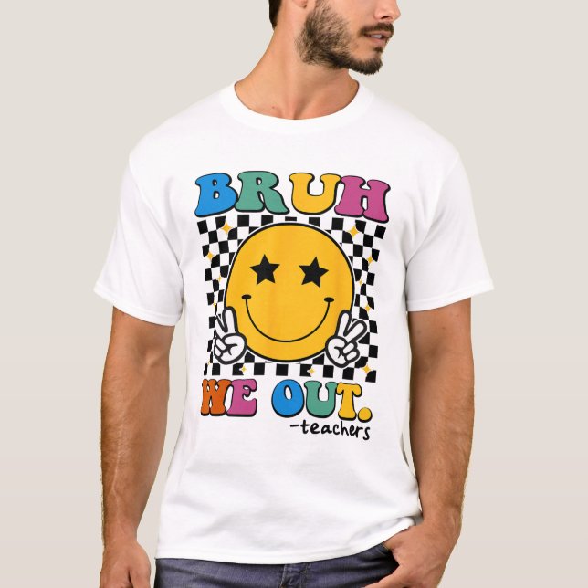 Camiseta Nós Descobrimos Professores No Dia Passado Da Esco (Frente)