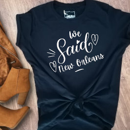 Camiseta Nós Dissemos Noivas Solteiras Negras Engraçadas de