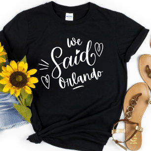 Camiseta Nós Dissemos Orlando Preto Engraçado Despedida de 