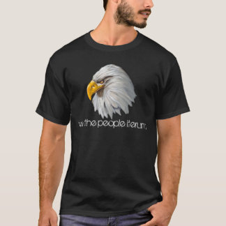 Camiseta nós do iterum as pessoas da cabeça das águias