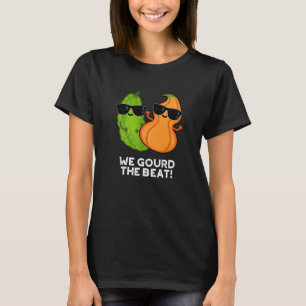 Camiseta Nós Engrenamos O Beat Engraçado Veggie Pun Dark BG