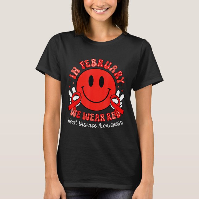 Camiseta Nós Fevereiro Vermelho Coração Conscienti (Frente)