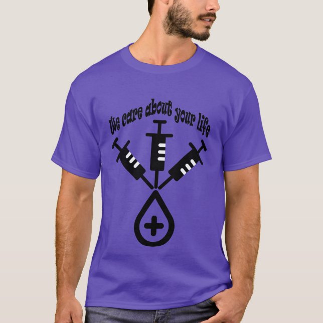 Camiseta nos importamos com sua família (Frente)