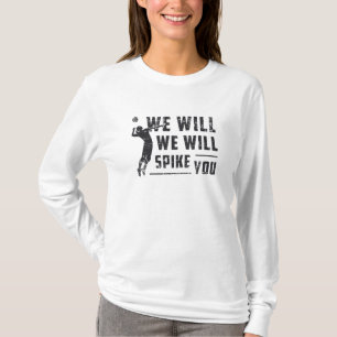 Camiseta Nós Iremos Te Jogar Voleibol De Bola De Praia