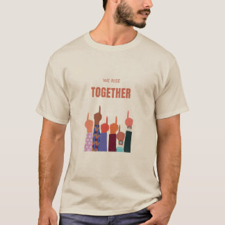Camiseta Nós Levantamos Citações Juntas