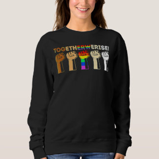 Camiseta Nós Levantamos Juntos Igualdade Justiça Social Pri