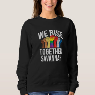 Camiseta Nós Levantamos Savannah Lgbtq Georgia Pride Mont