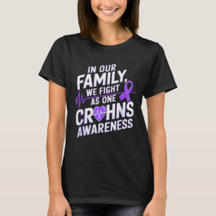 Camiseta Nós Lutamos Como Um Coração Batendo Fita Roxa Croh