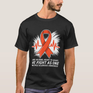 Camiseta Nós Lutamos Como Um Esclerose Múltipla Conscientiz