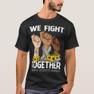 Camiseta Nós Lutamos Juntos CONSCIÊNCIA DE CATARATA CONGÊNI