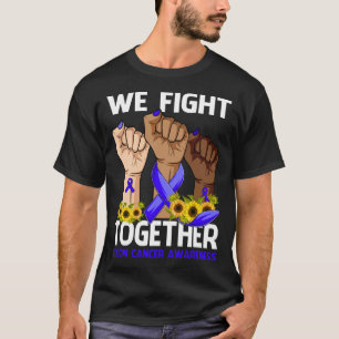 Camiseta Nós lutamos juntos para conscientizar o CANCER do 
