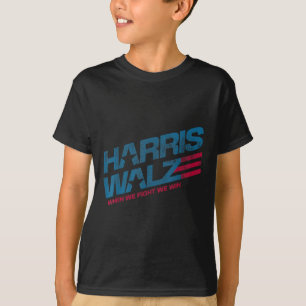 Camiseta Nós lutamos para ganhar Kamala Harris Lady Boho