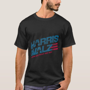 Camiseta Nós lutamos para ganhar Kamala Harris Lady Boho