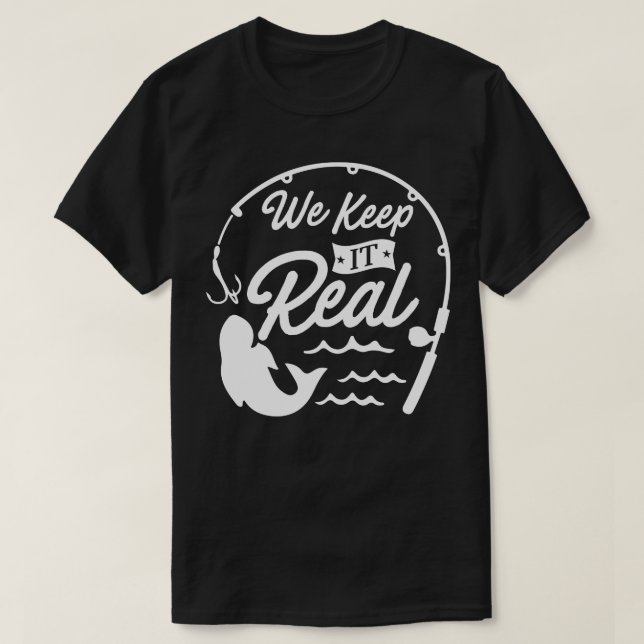Camiseta Nós Mantemos Isso Real (Frente do Design)