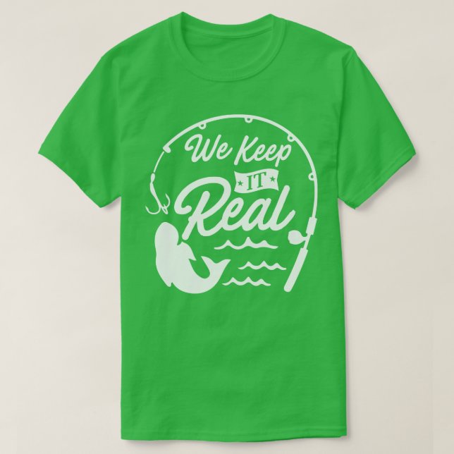 Camiseta Nós Mantemos Isso Real (Frente do Design)