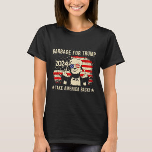 Camiseta Nós Não Somos Lixo Votetrump 2024 Apoiador de Trum