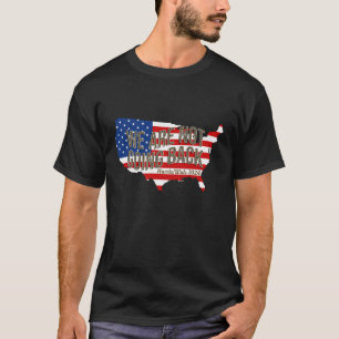 Camiseta Nós Não Vamos Voltar Para Os EUA Negro