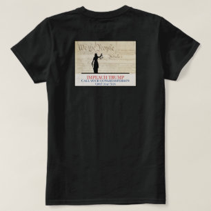 Camiseta Nós, o Congresso Pessoas Impeach, Lady Justice