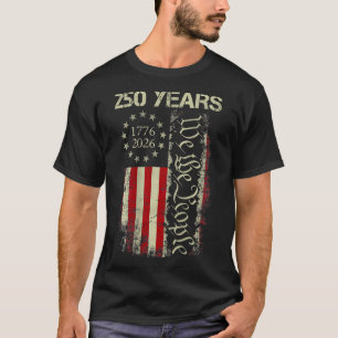 Camiseta Nós O Povo 250 Anos América 1776-2026 250º 4º