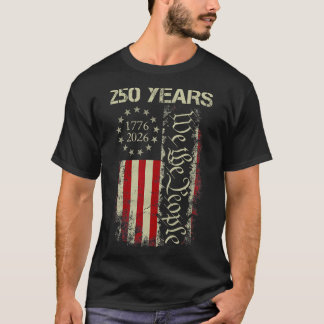 Camiseta Nós O Povo 250 Anos América 1776-2026 250º 4j