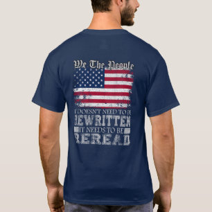 Camiseta Nós, O Povo, A Bandeira Não Precisa Ser Reescrita