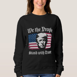 Camiseta Nós, o Povo, Apoiamos Donald Trump Apoio 2024