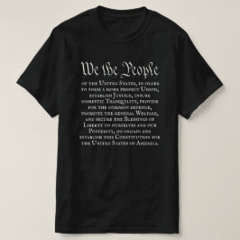 Camiseta Nós, o Povo, Constituição Completa Preâmbulo