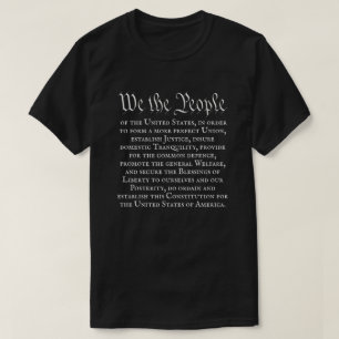 Camiseta Nós, o Povo, Constituição Completa Preâmbulo