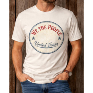 Camiseta Nós, o Povo, Insígnia Vintage