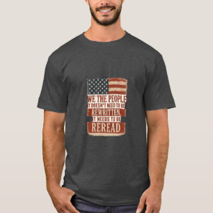 Camiseta Nós, o Povo Relermos Citação da Bandeira