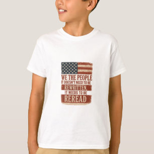 Camiseta Nós, o Povo Relermos Citação da Bandeira