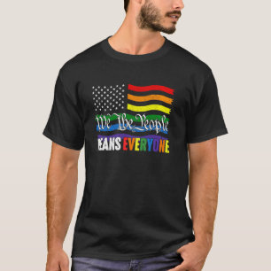 Camiseta Nós o Povo Significa Todos Nós Constituição LGBT