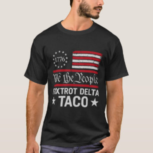 Camiseta Nós O Povo Taco Foxtrot Delta Taco 