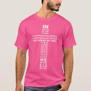 Camiseta Nos Olhos Da Tempestade Você Permanece No Controle