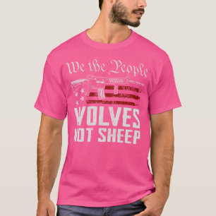 Camiseta Nós, Os Lobos Pessoas, Não Ovinos Patrióticos, Fun