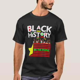 Camiseta Nós, os Pessoas Afro-Americanos, História Negra Mo