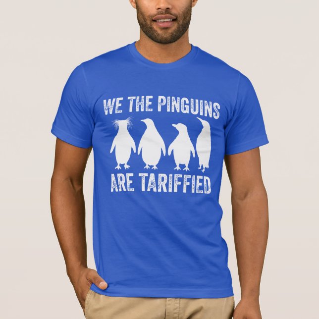 Camiseta Nós, Os Pinguins, Somos Tarifados - Tarifas Dos Pi (Frente)