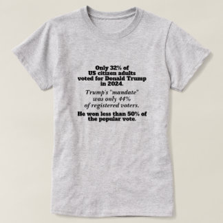 Camiseta Nós os Superamos em Número Nenhum Rei Protesto Ant