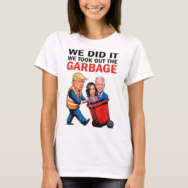 Camiseta Nós Pegamos O Garbyge (Frente)