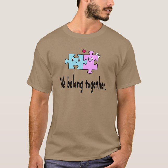 Camiseta Nós pertencemos juntos (Frente)